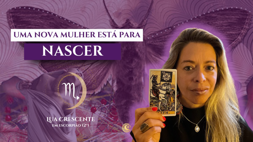 Lua Crescente em Escorpião